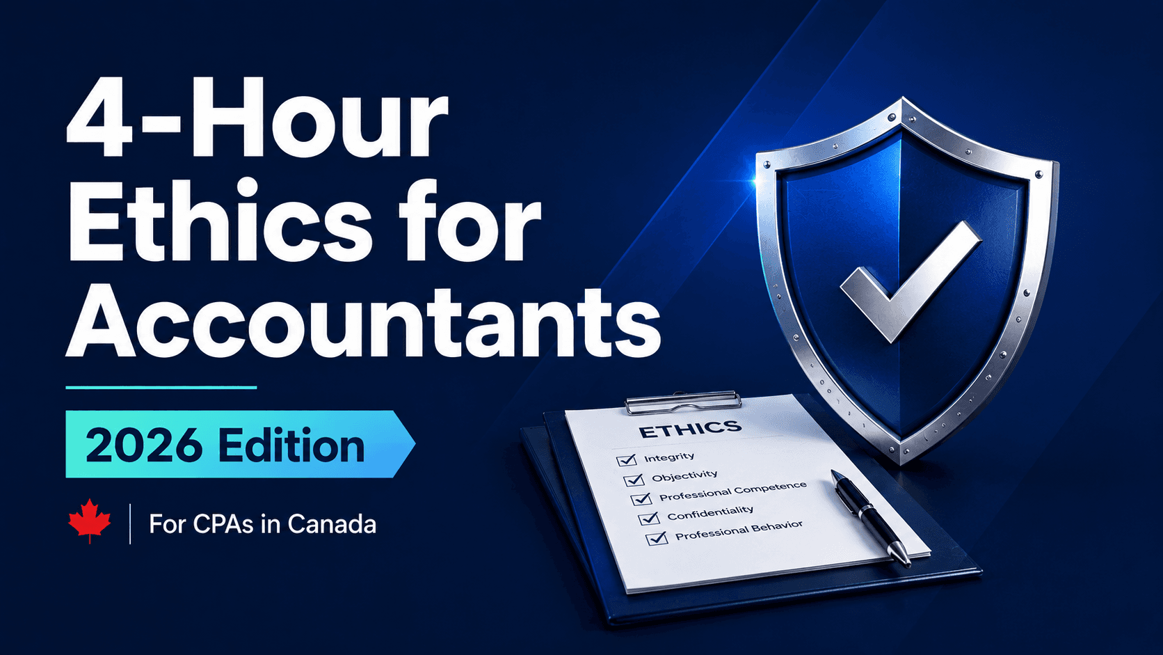4-Hour Ethics for Accountants 2026