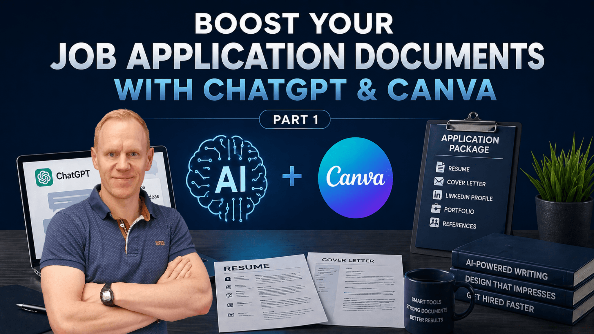 Boost your Job Application Documents with ChatGPT & Canva
