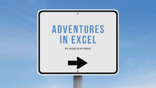 Adventures in Excel