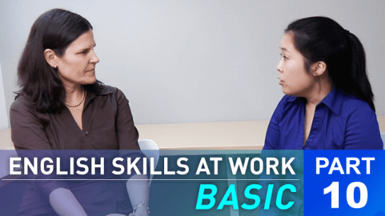 English Skills at Work - Basic Part 10
