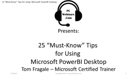 25 Must-Know Tips for using Microsoft PowerBI