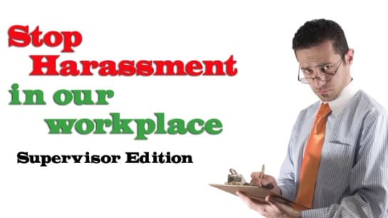 Workplace Harassment and Discrimination Prevention Training