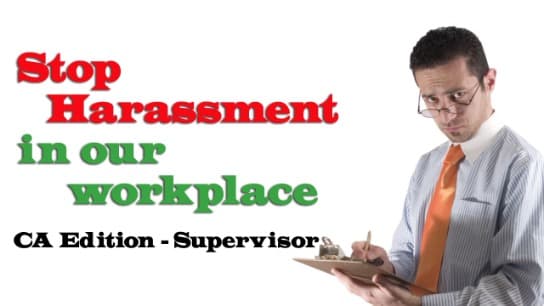 California Workplace Harassment Prevention Training