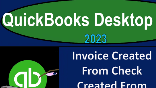 QBO vs QB Desktop 2023 #2.5: Month 1 - Pay Bill & Employees