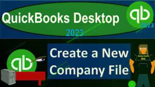 QuickBooks Online 2023 #2 Create New Company File Pt.1/7