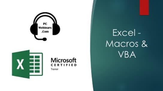 Excel Macros & VBA