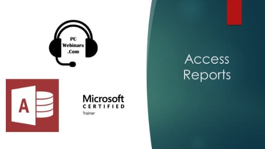 Microsoft Access Reports