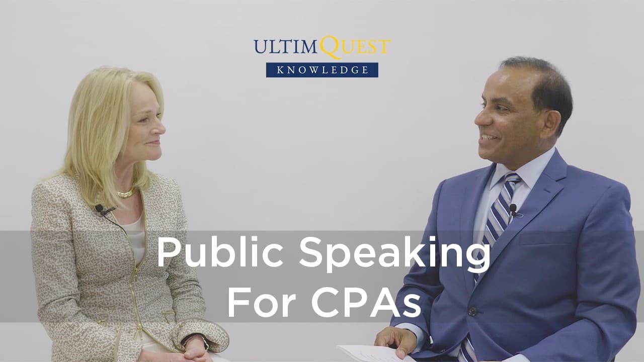 Public Speaking to Boost Your Career as a CPA