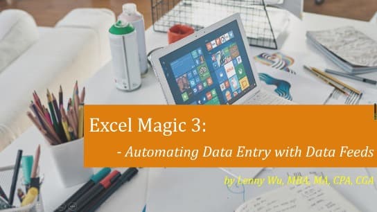 Excel Magic: Automating Data Entry with Data Feed